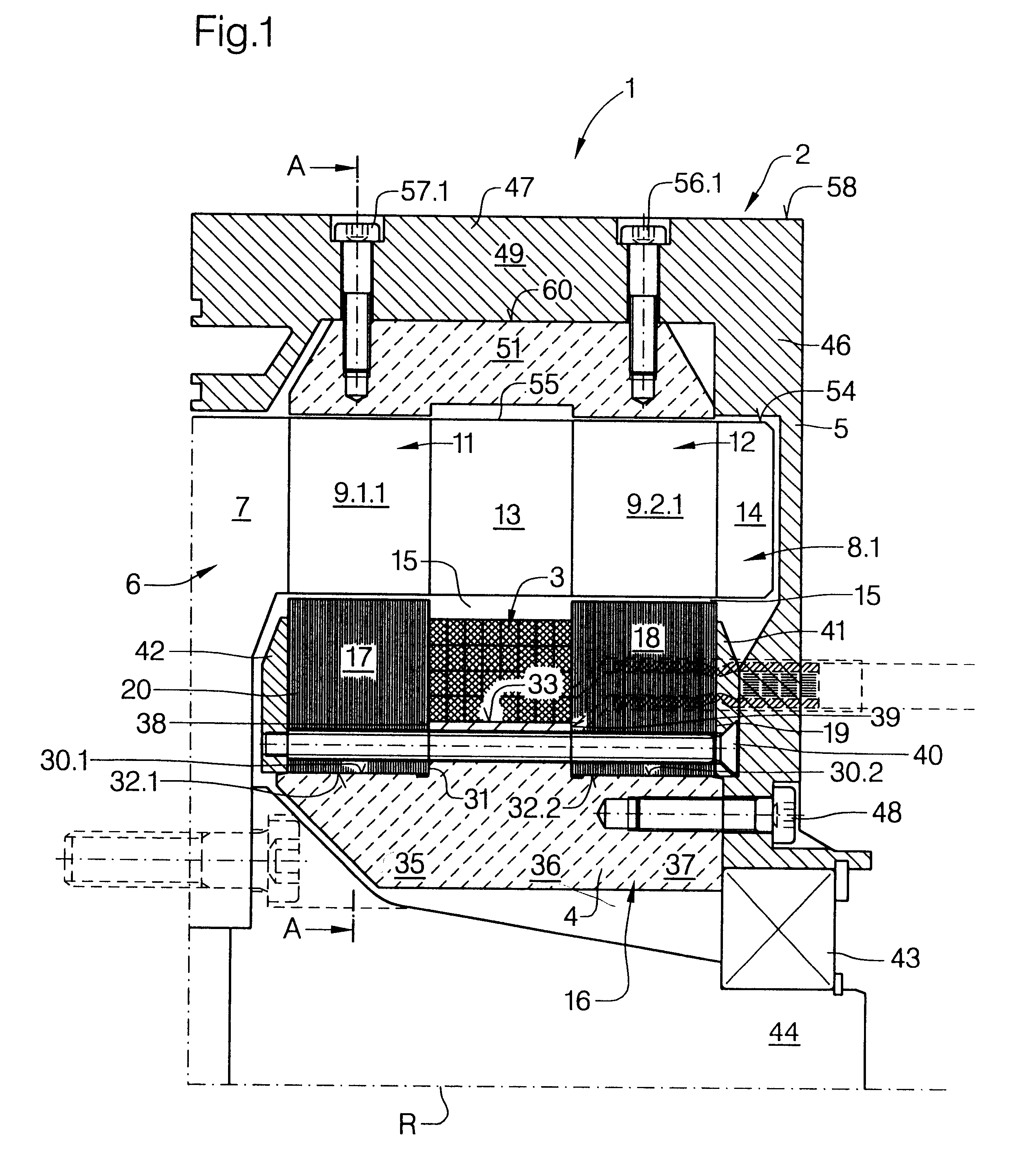 Stator module for an electric motor