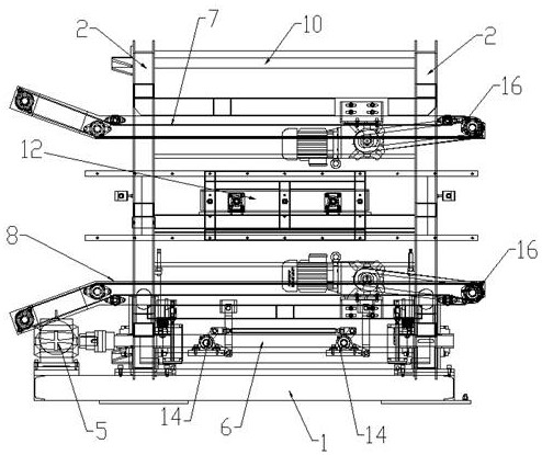 Carton turnover mechanism