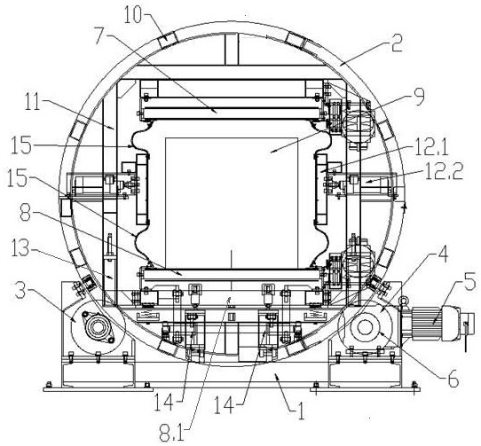 Carton turnover mechanism