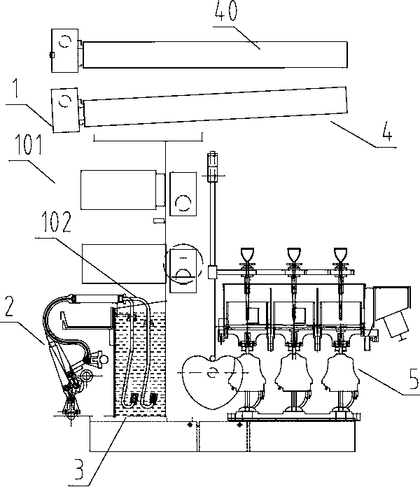 Spinning process of semicontinuous high-speed spinning machine