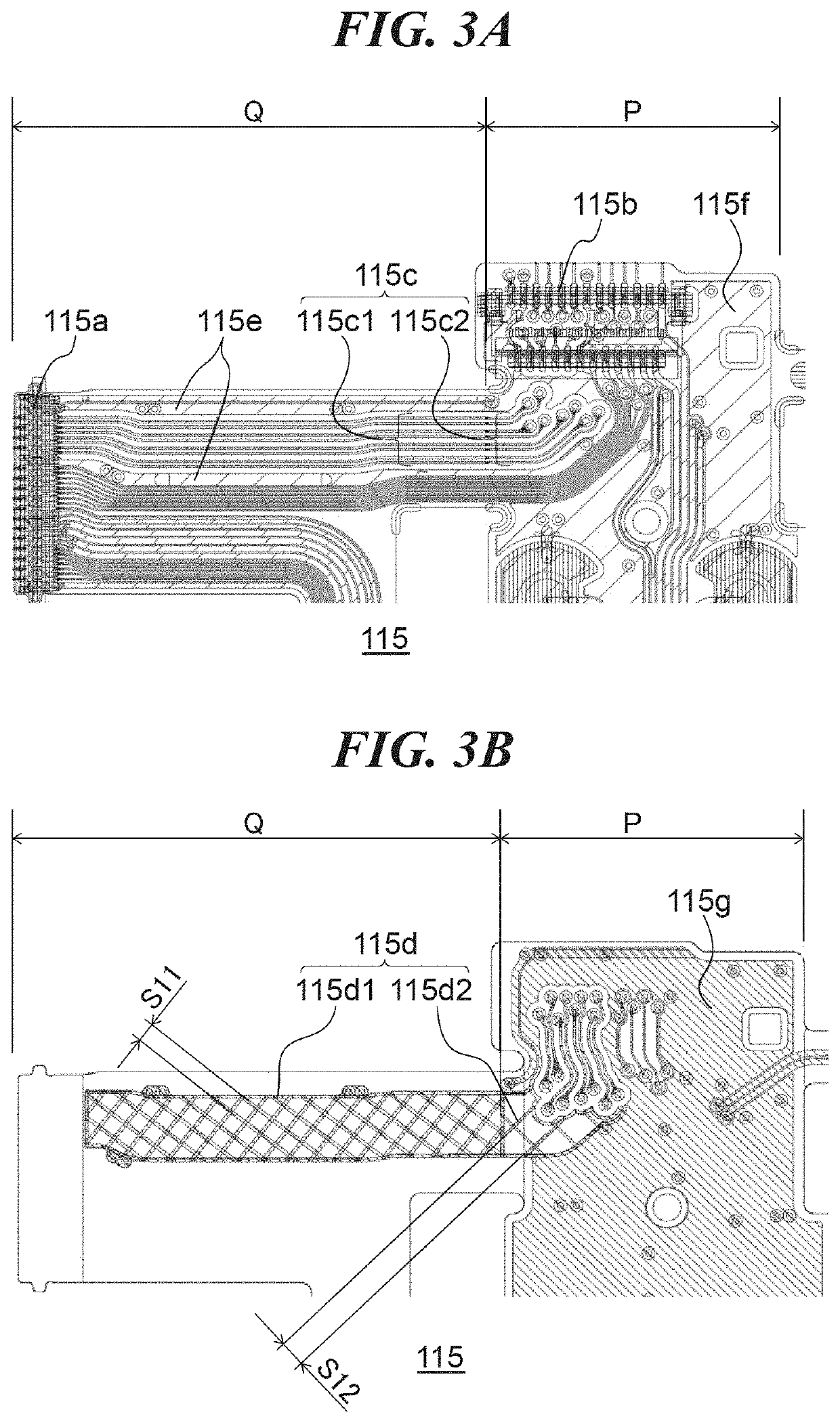 Electronic apparatus equipped with flexible boards