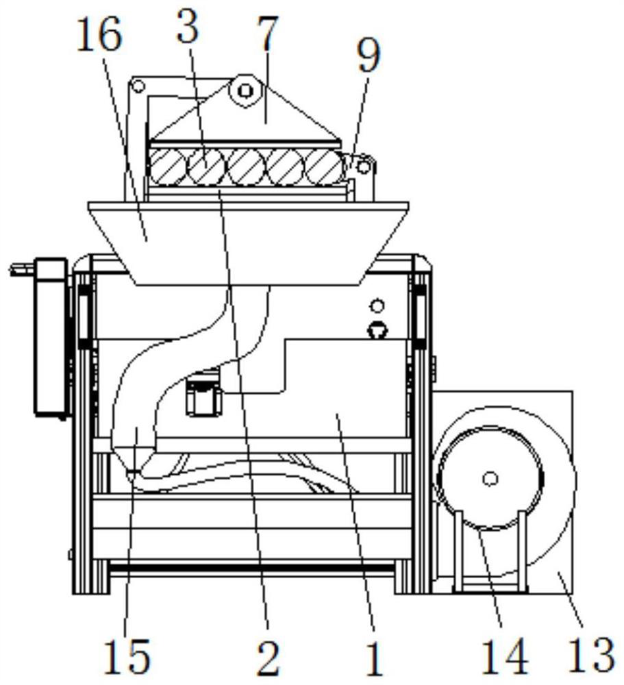 Cut-off device and cut-off method for cable