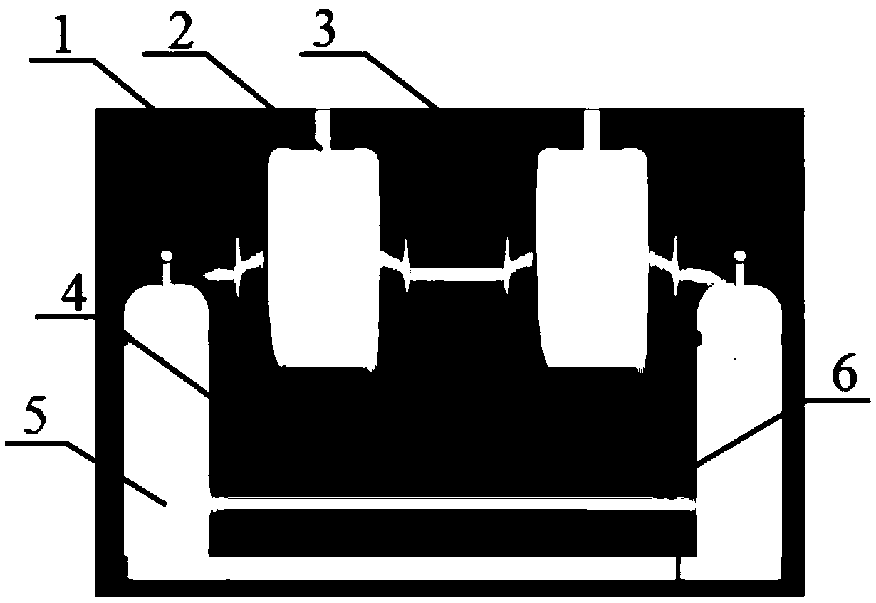 A high voltage two-stage voltage transformer