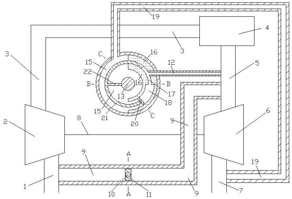 Rotary multi-pipeline connecting system