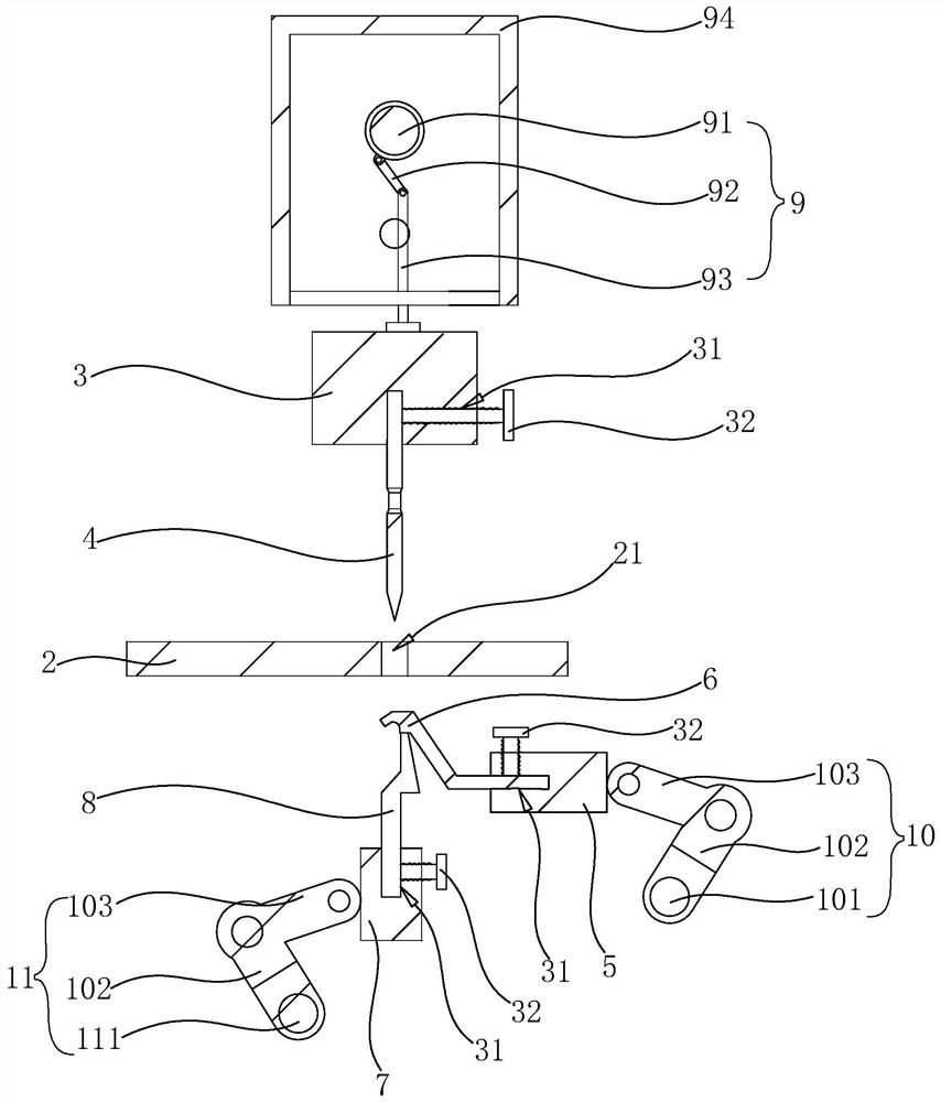 Tufting machine for producing ground elastic lawn