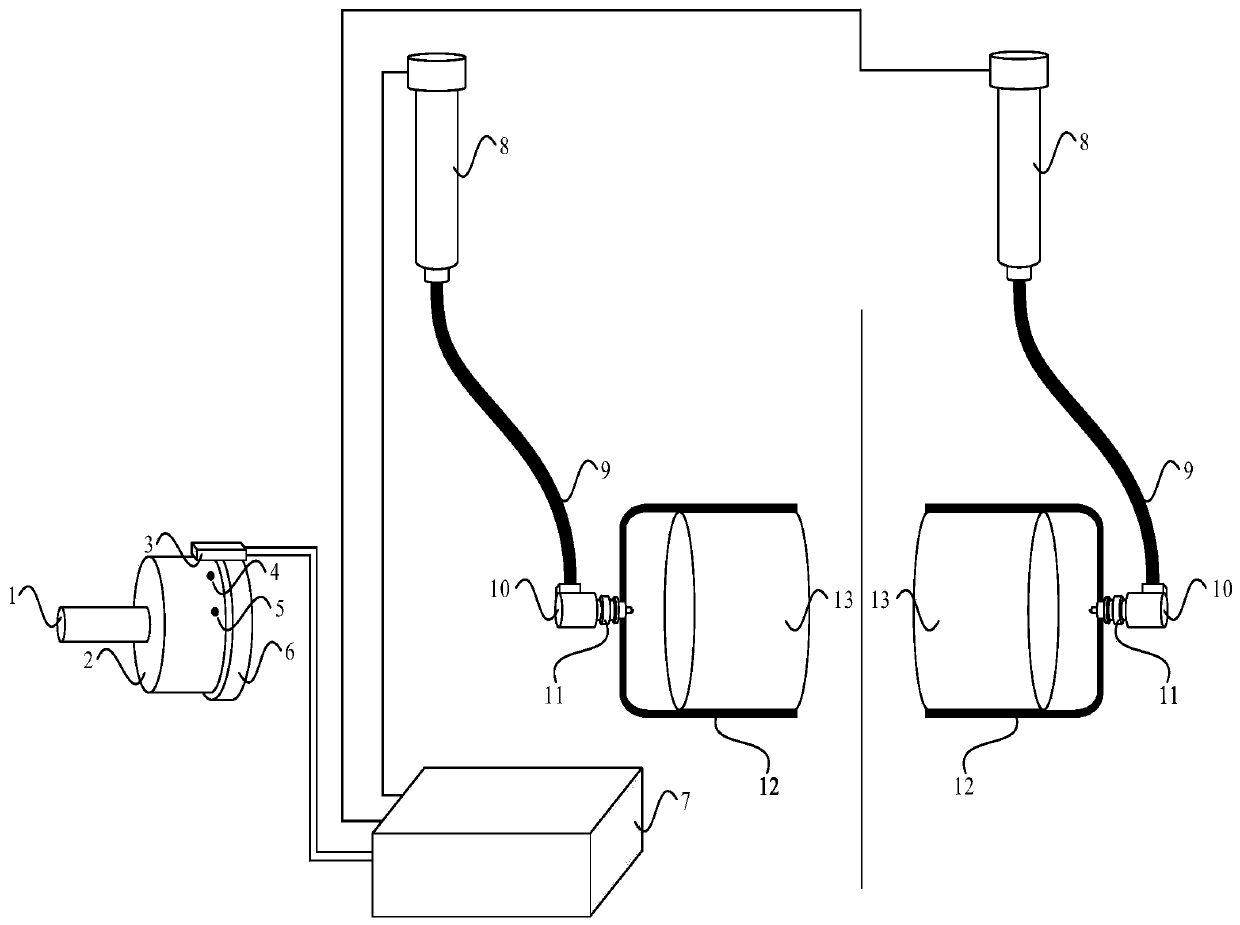 Dual-redundancy rotation speed acquisition ignition timing control system and method for aviation piston engine