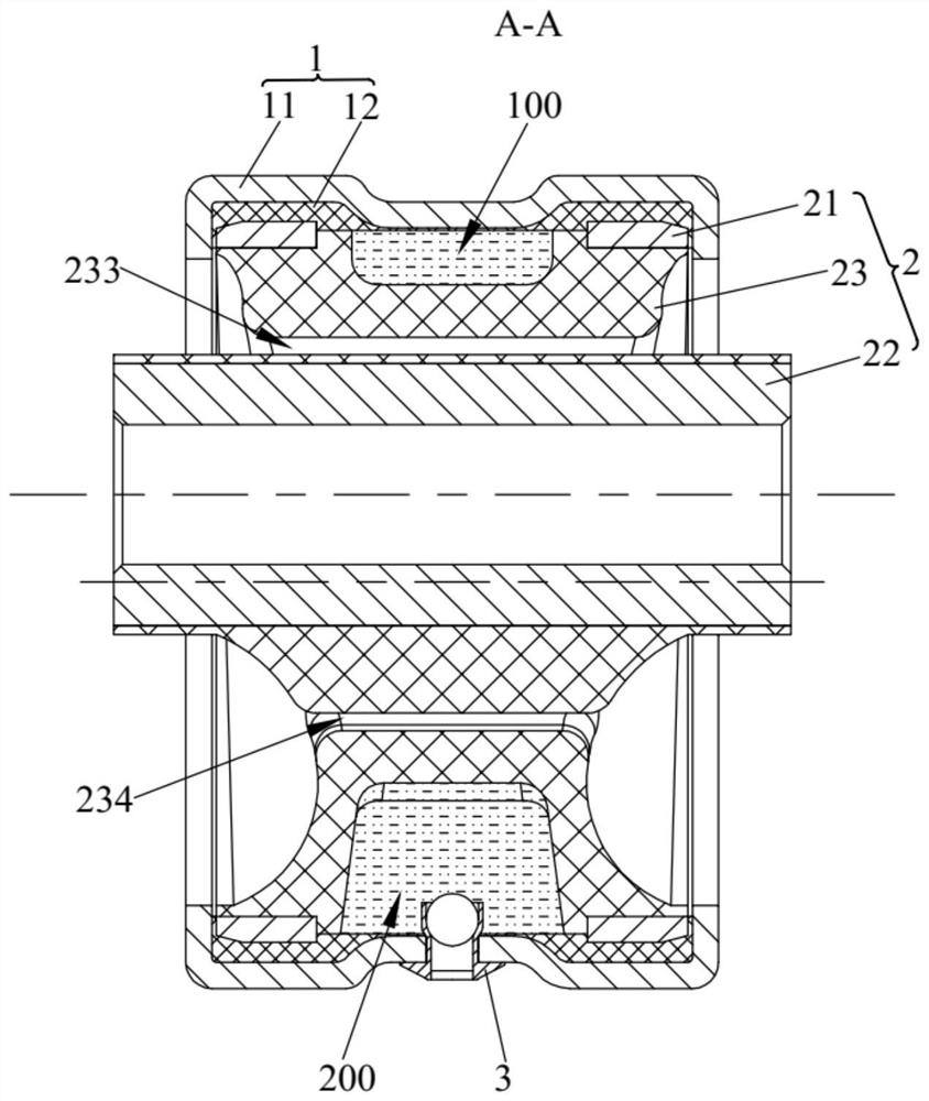 Hydraulic bushing