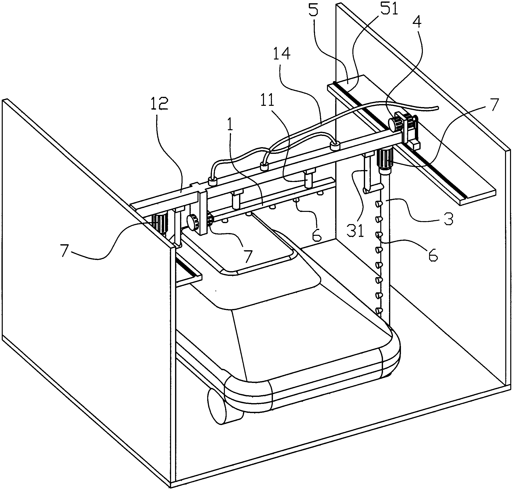 Automobile cleaning device