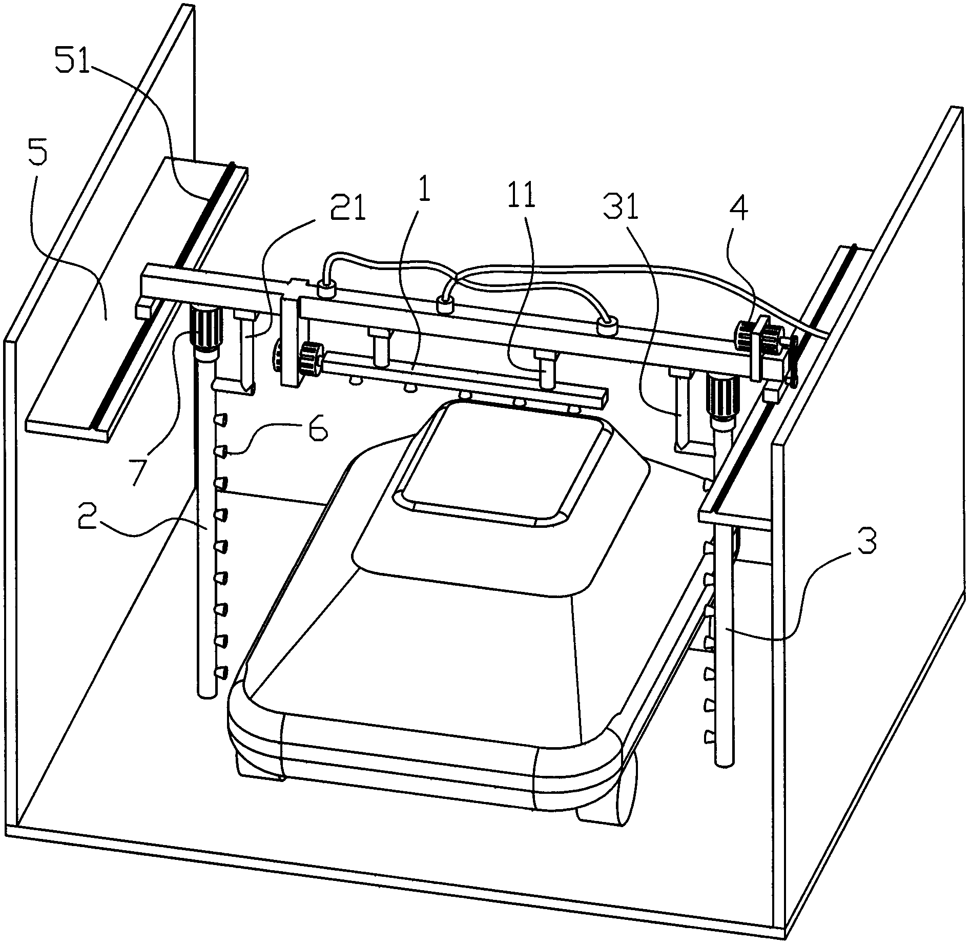 Automobile cleaning device