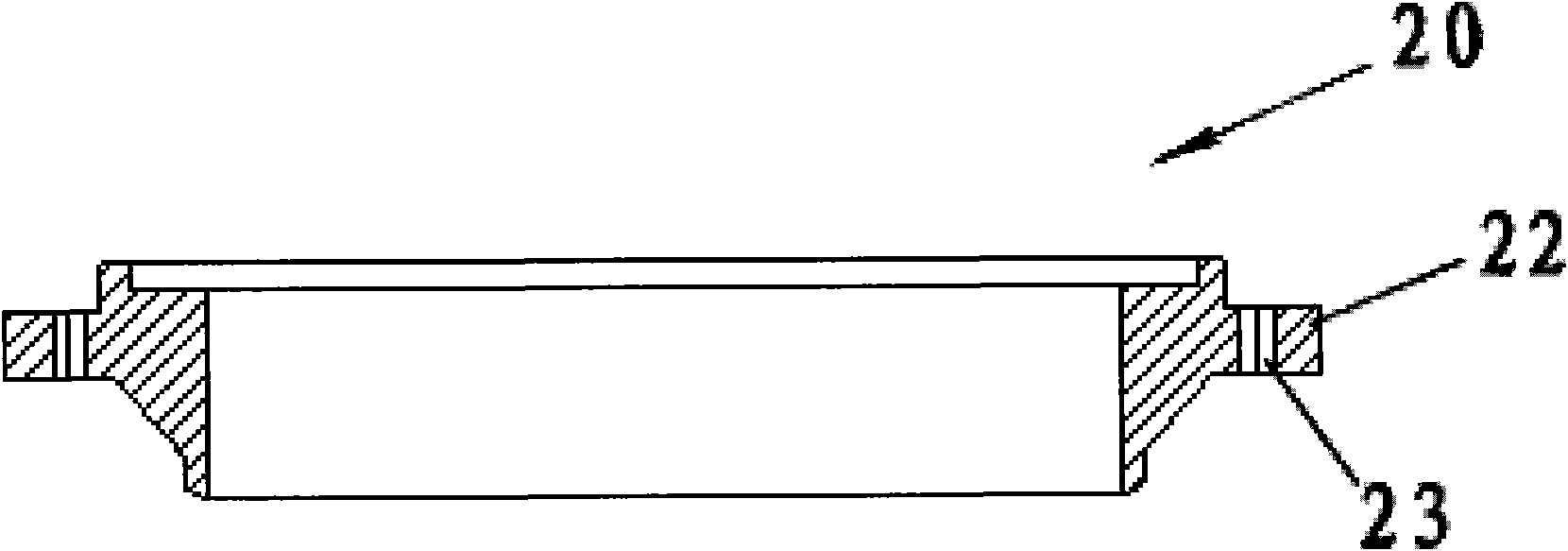 Adjustable orifice plate device and throttling governing method using same