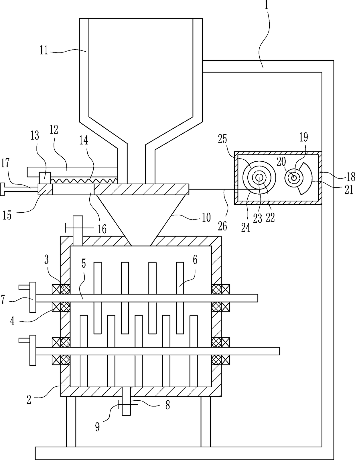 Intelligent domestic milk powder brewing device