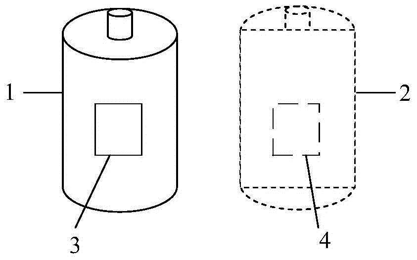 Two-dimensional code setting method and device, and transparent object