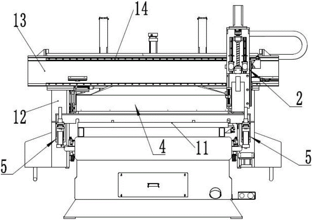 Novel numerical control cutting machine