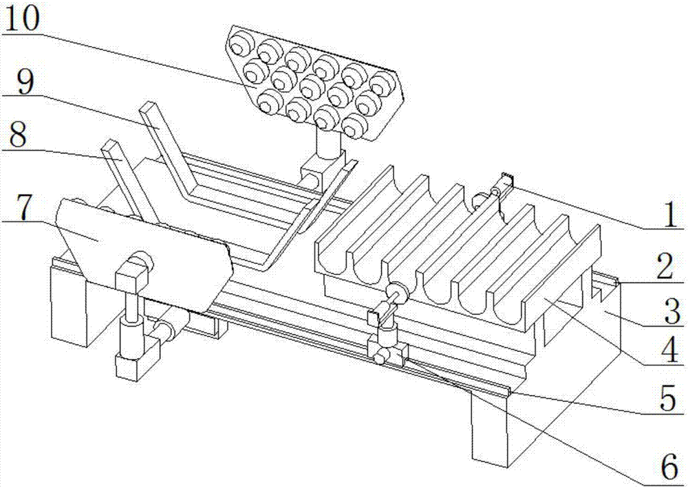 Steel tube hexagonal binding device