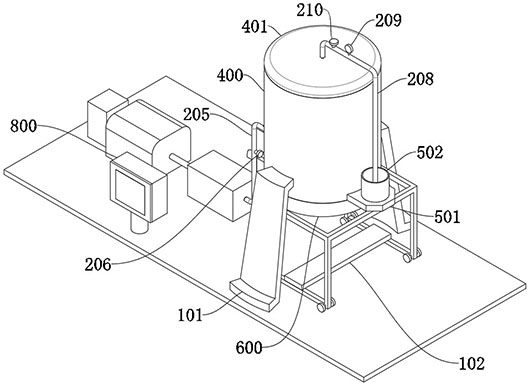 System for monitoring pressure in cavity in medicine granulation process