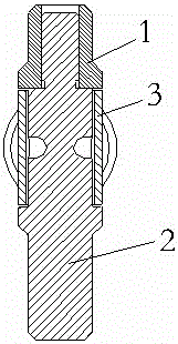 Four-way positioning rotary elastic locking handle device