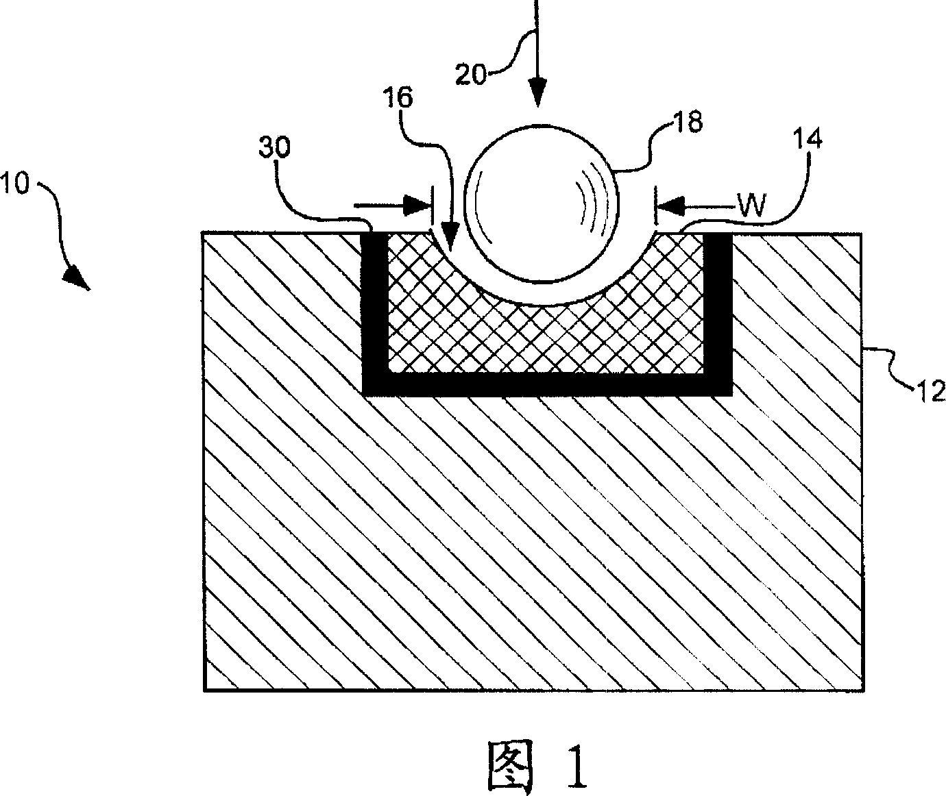 Mold assembly for forming element and forming method thereof