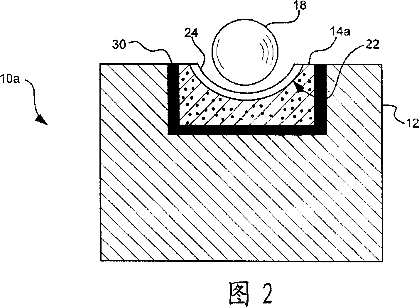 Mold assembly for forming element and forming method thereof