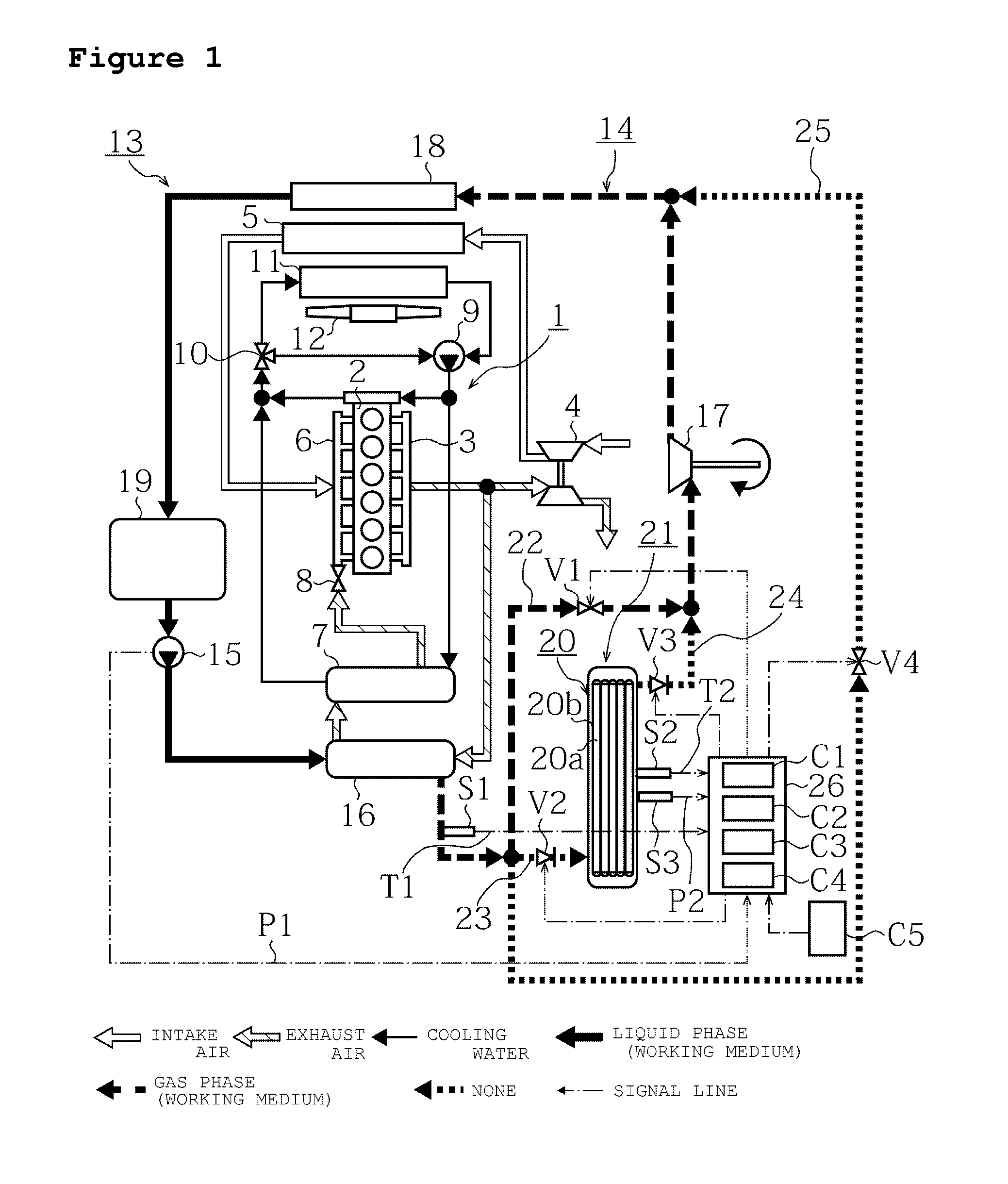Exhaust heat recovery device for internal combustion engine and exhaust heat recovery method for internal combustion engine