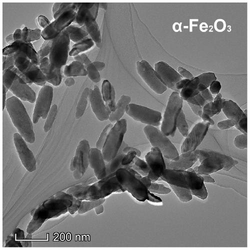 Alpha-Fe2O3 photocatalyst rich in cationic defect cluster and preparation method and application thereof