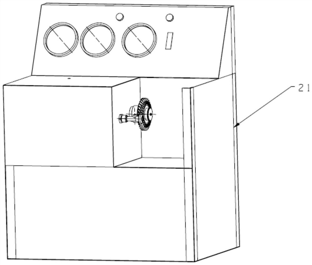 System, device and method for testing service life of aero-engine blade