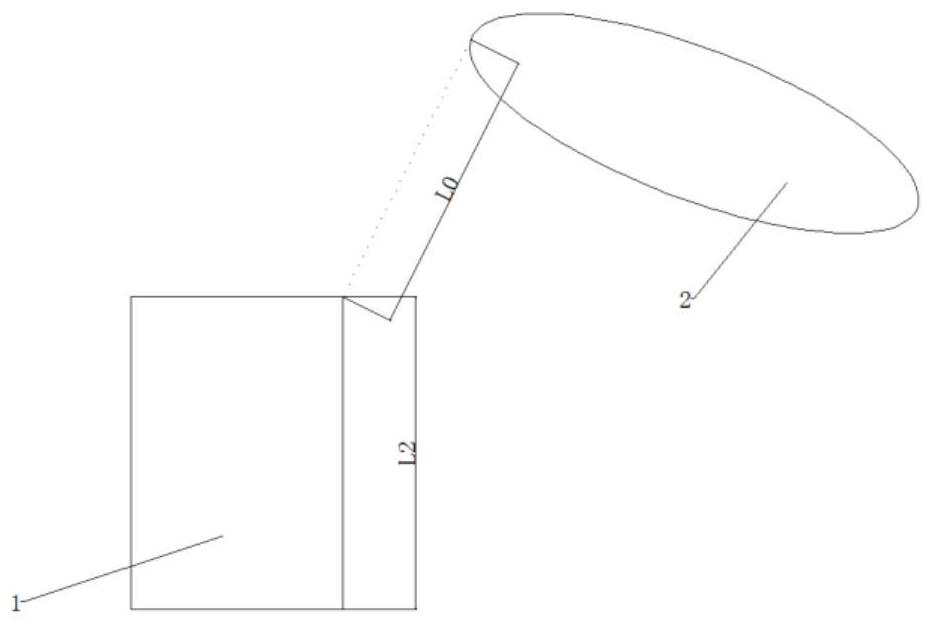 A whole-satellite layout and deployment design method of a space-borne telephoto large-aperture antenna
