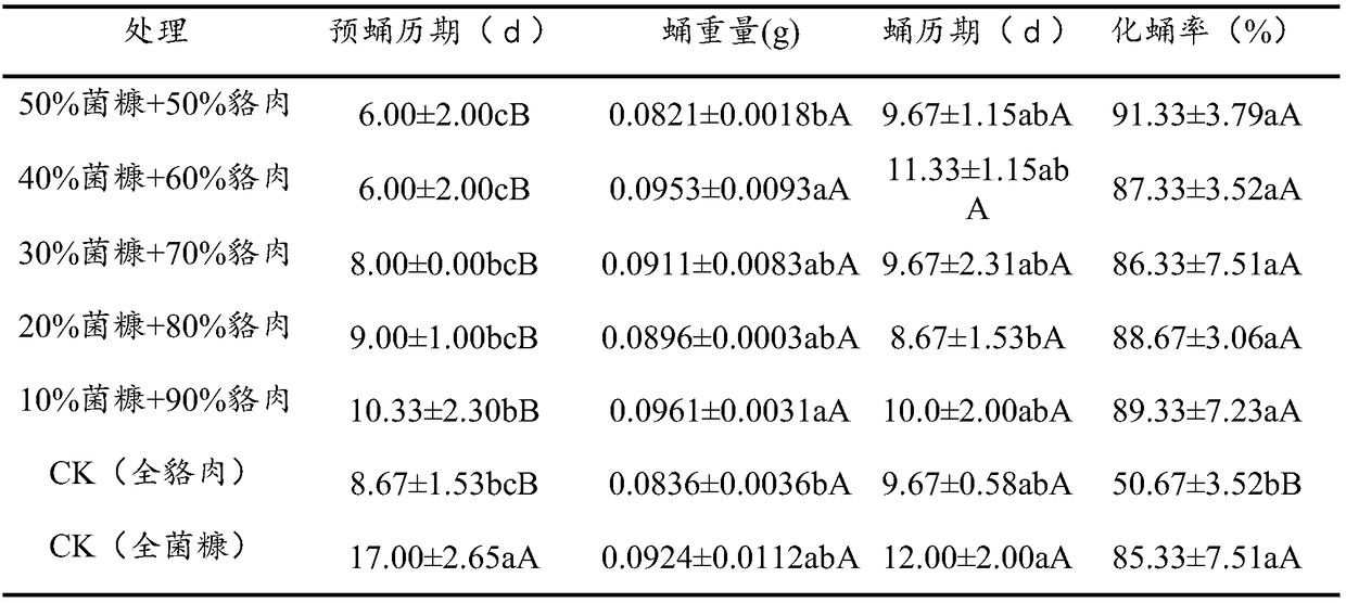 Hermetia illucens feed containing racoon dog meat and preparation method of hermetia illucens feed containing racoon dog meat