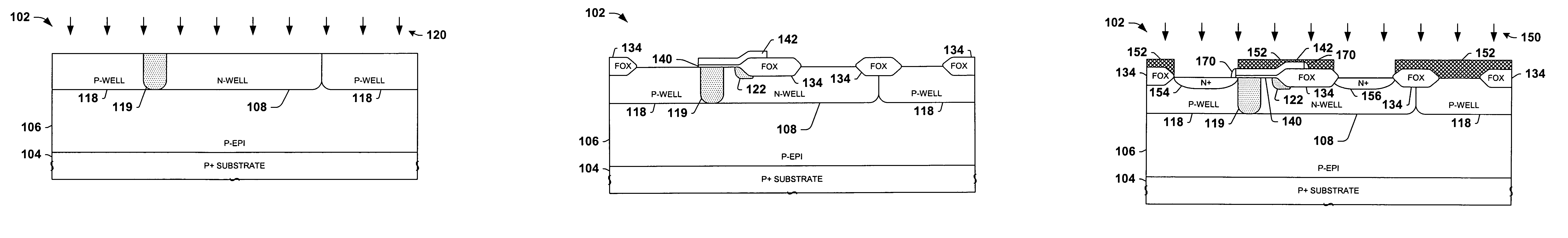 Depletion drain-extended MOS transistors and methods for making the same