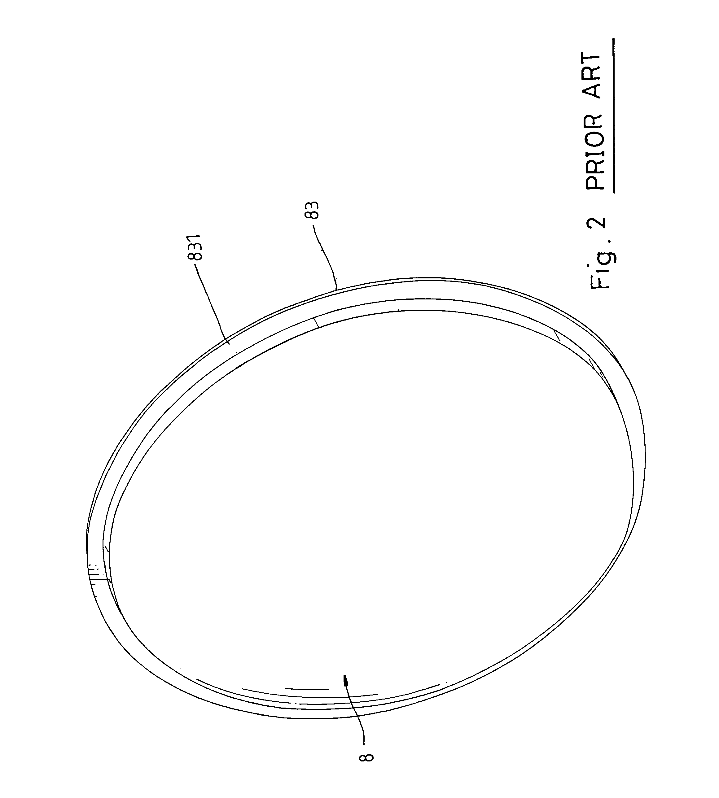 Reflecting mirror and its fabrication method