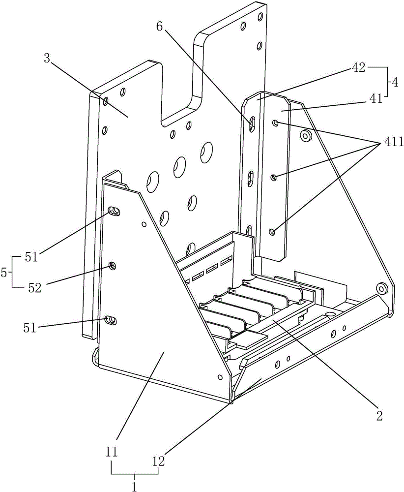 Digital textile printer nozzle trolley structure and digital textile printer with nozzle trolley