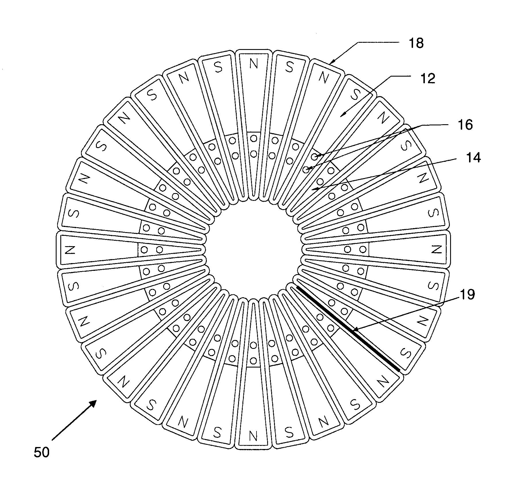 Segmented composite rotor