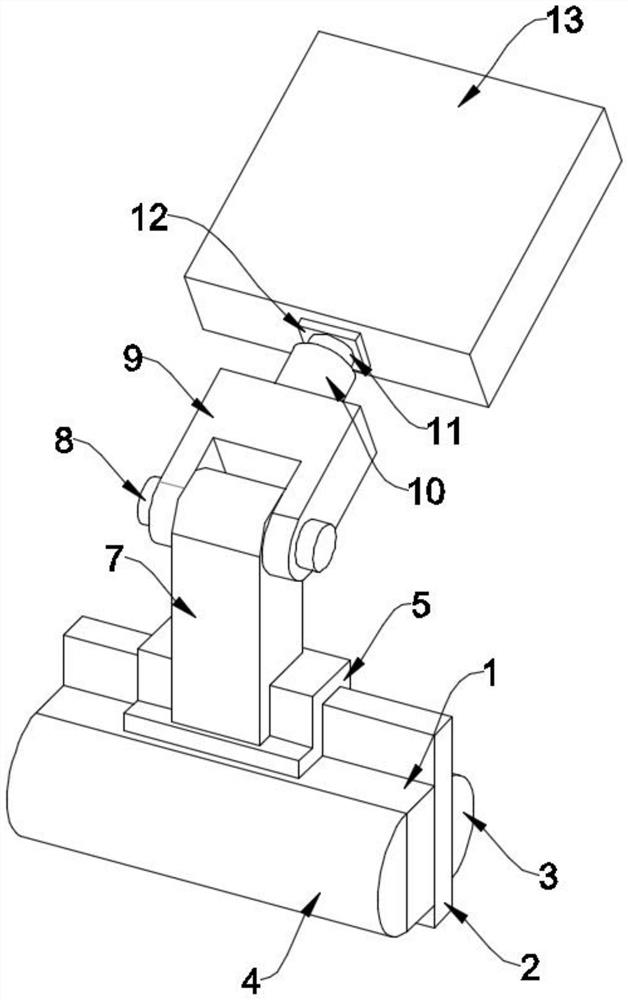 Heat dissipation mechanism of VR glasses and installation method of heat dissipation mechanism