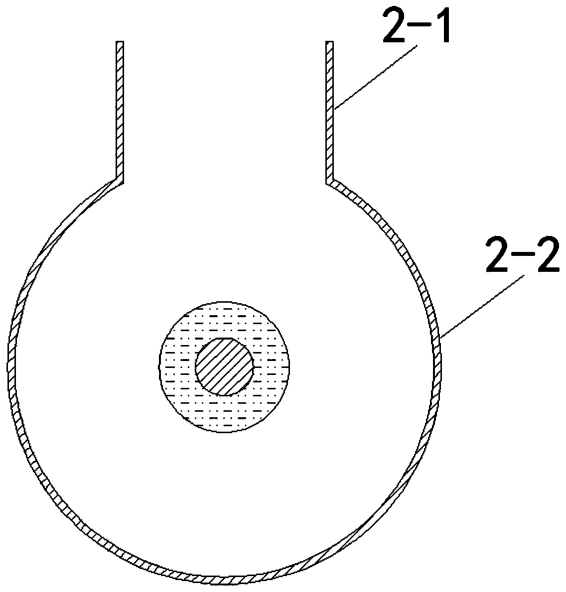 A real-time online detection device for cables based on microwave technology