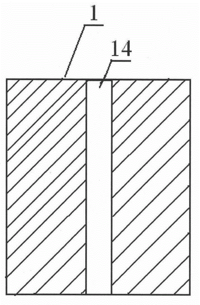 Bicolor bamboo joint composite yarn and production method thereof