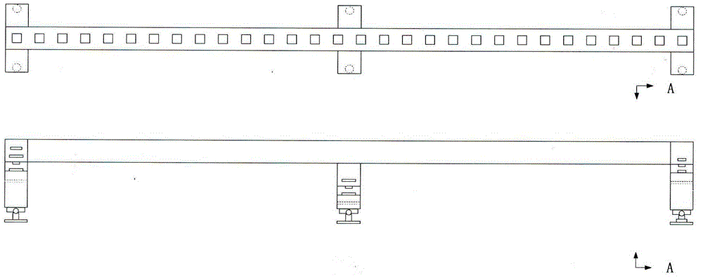 Balance beam and balance beam training and testing system