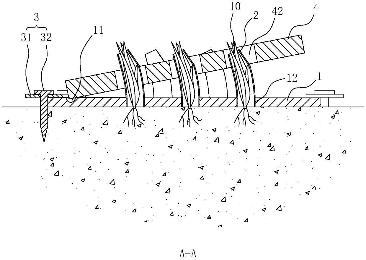 Paving method of stone plate