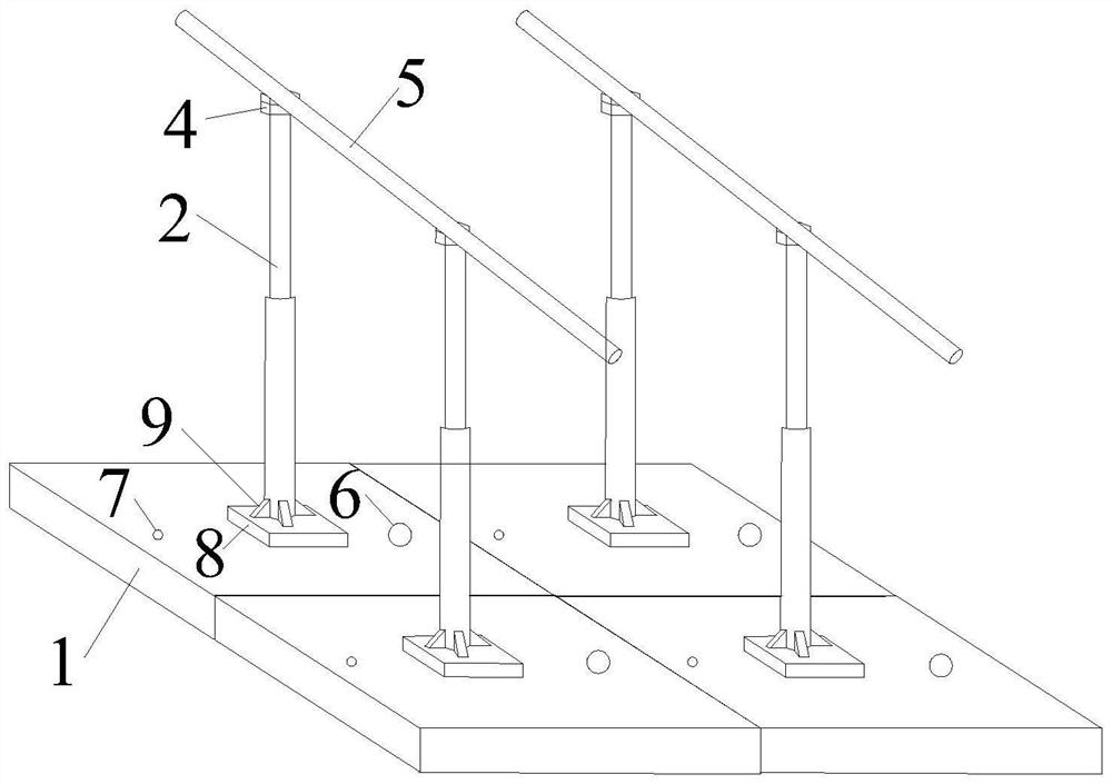 Movable bottom plate reinforced concrete support for heaving floor roadway and construction method