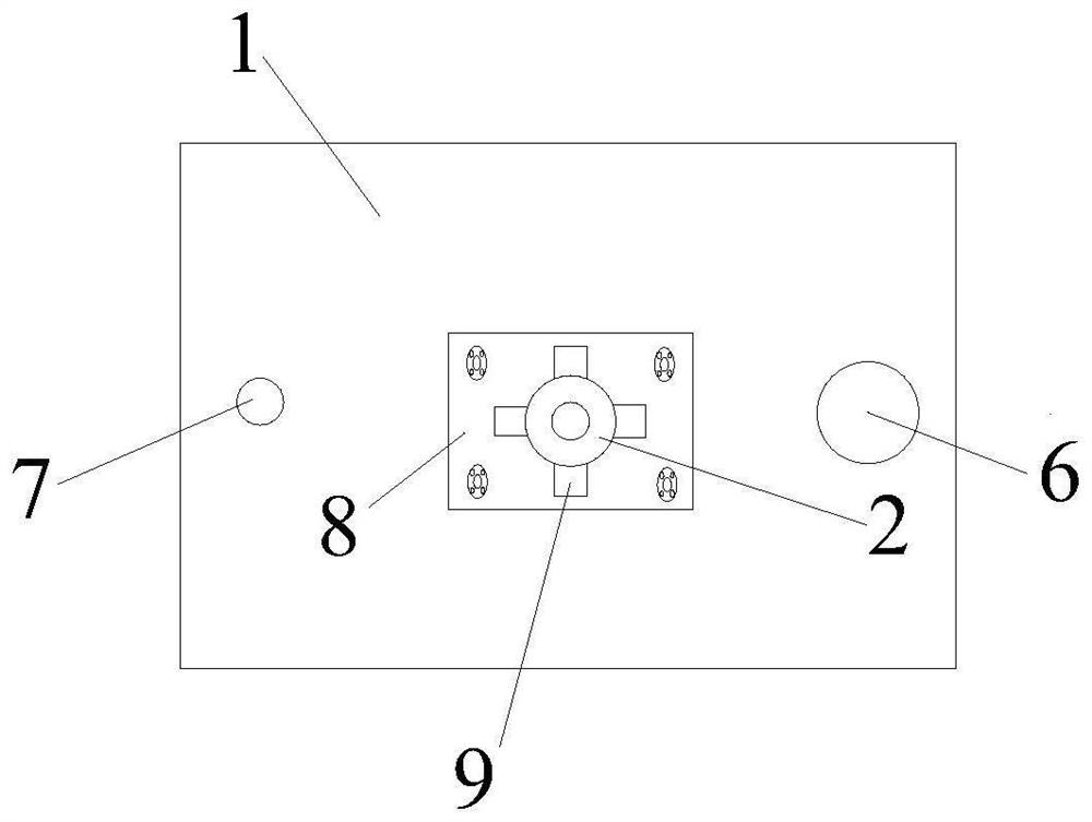 Movable bottom plate reinforced concrete support for heaving floor roadway and construction method