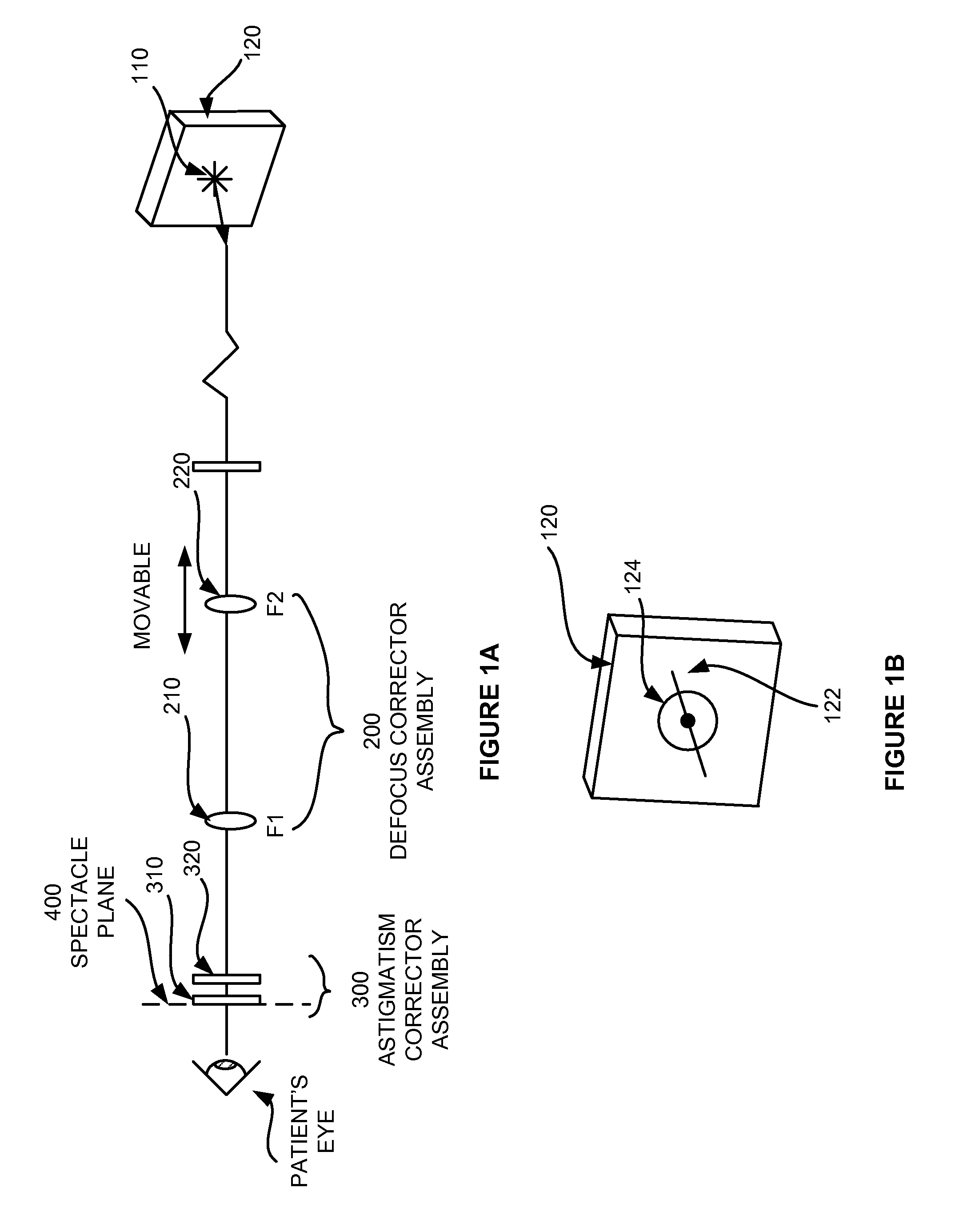 Subjective Refraction Method and Device for Correcting Low and Higher Order Aberrations