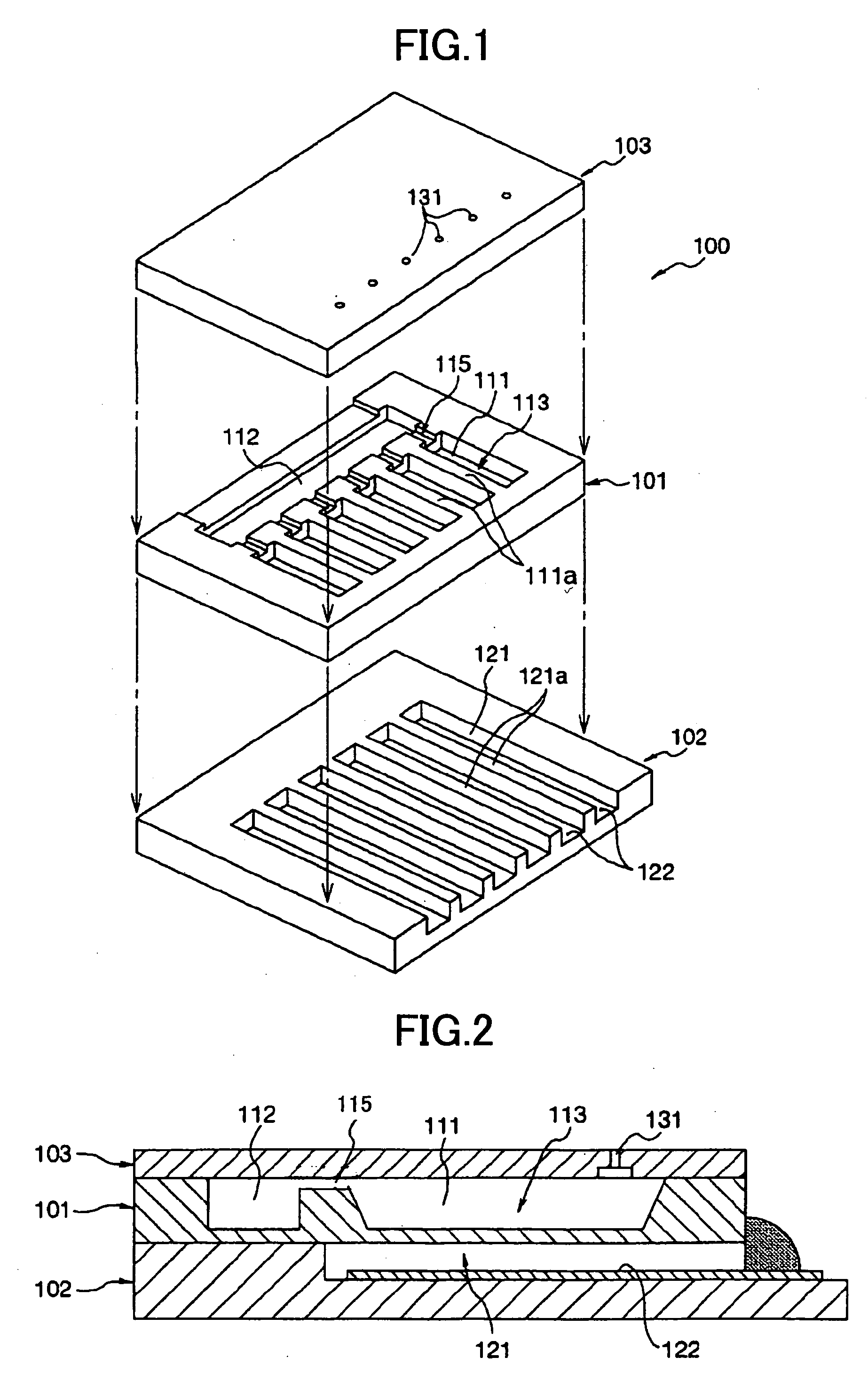 Electrostatic actuator and liquid droplet ejecting head having stable operation characteristics against environmental changes
