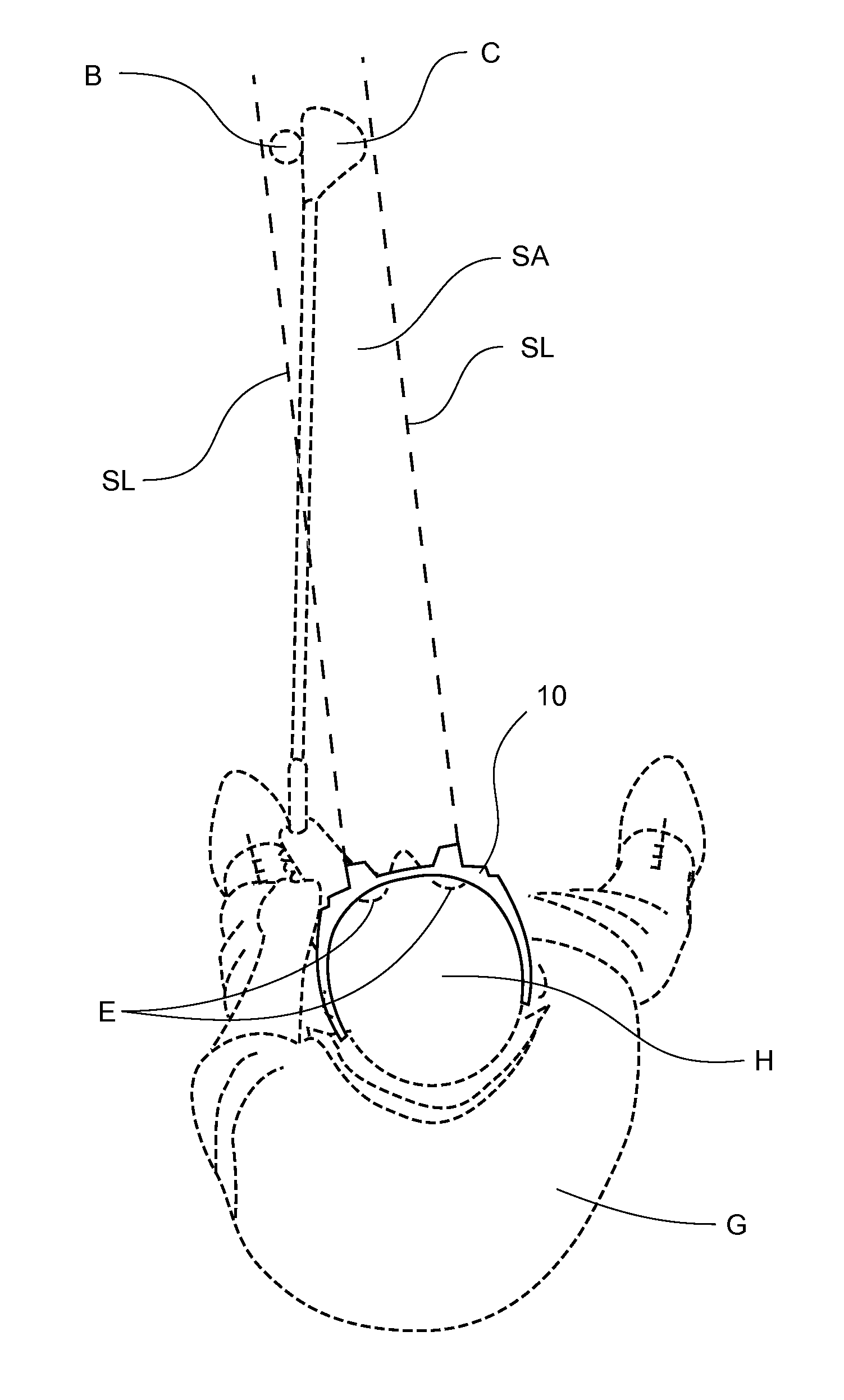 Golf training glasses and method of use thereof