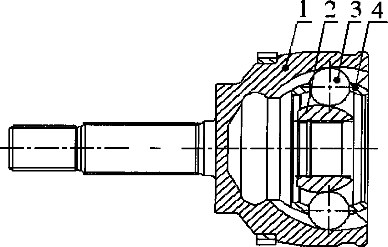 center-fixed-ball-cage-type-constant-velocity-universal-joint-eureka