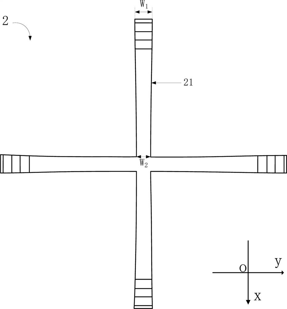 Broadband Horn Antenna Based on Stepped Four Ridges