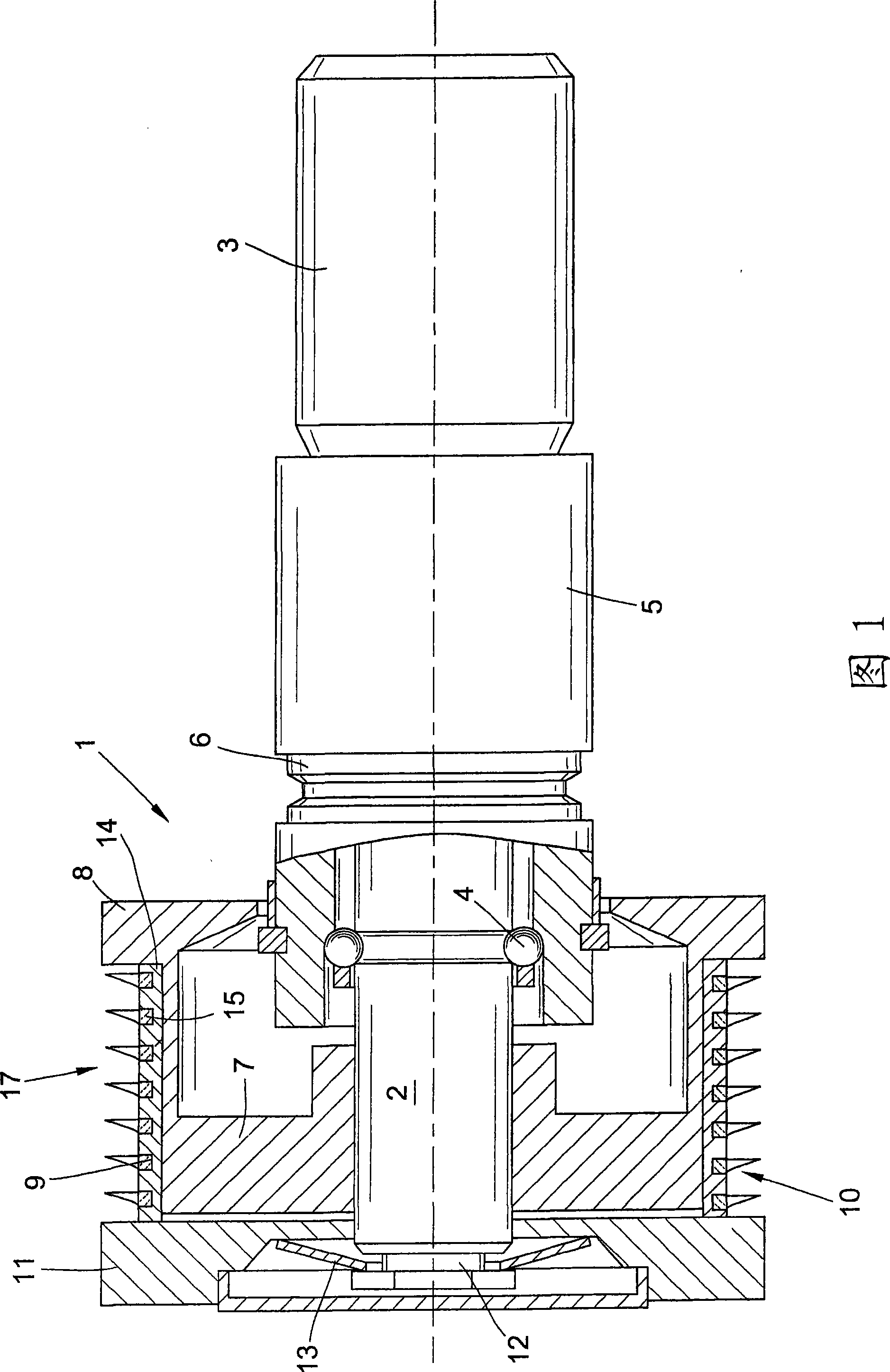 Method for coating opening roller ring and ring used for opening roller