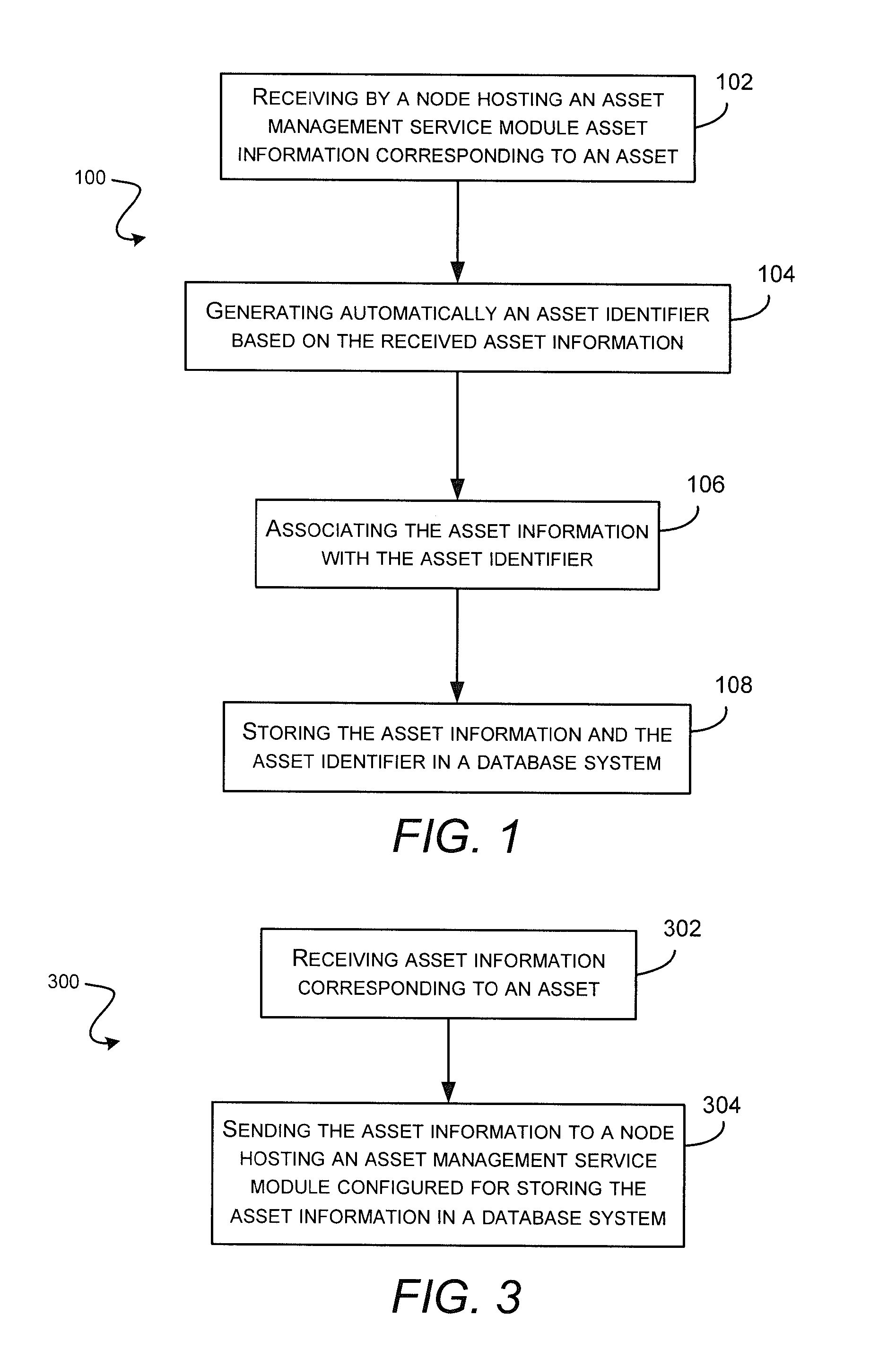 Method and system for managing an asset in a database system