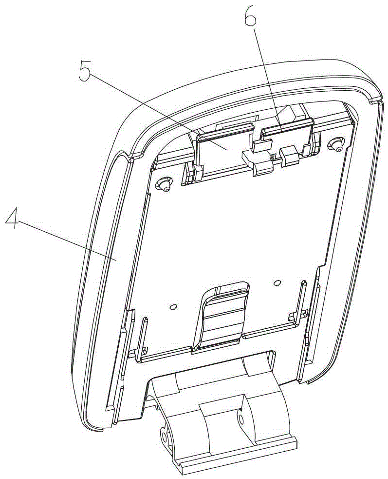 A car armrest box opening mechanism