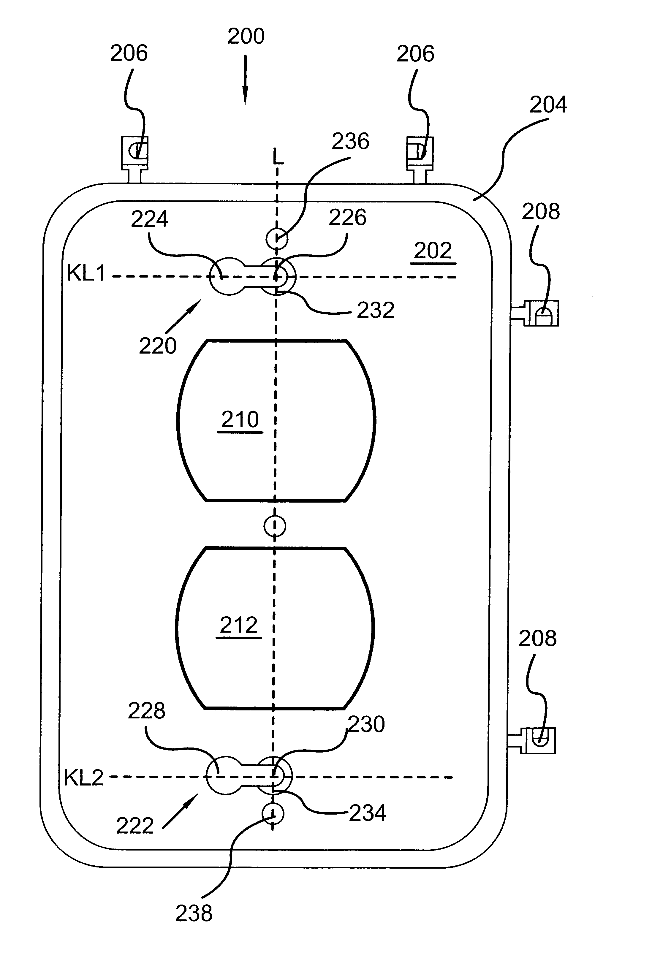 Base for electrical outlet and related method