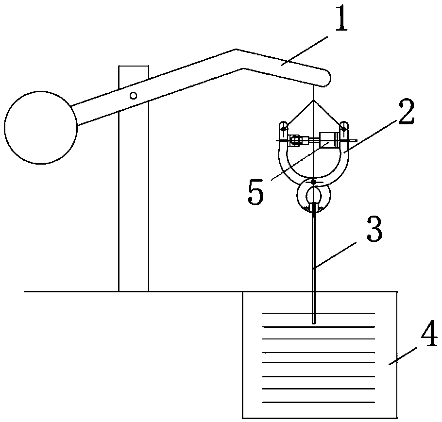 Copper processing horizontal-continuous-casting automatic feeder