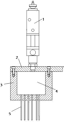 Oiling device for oiling machine