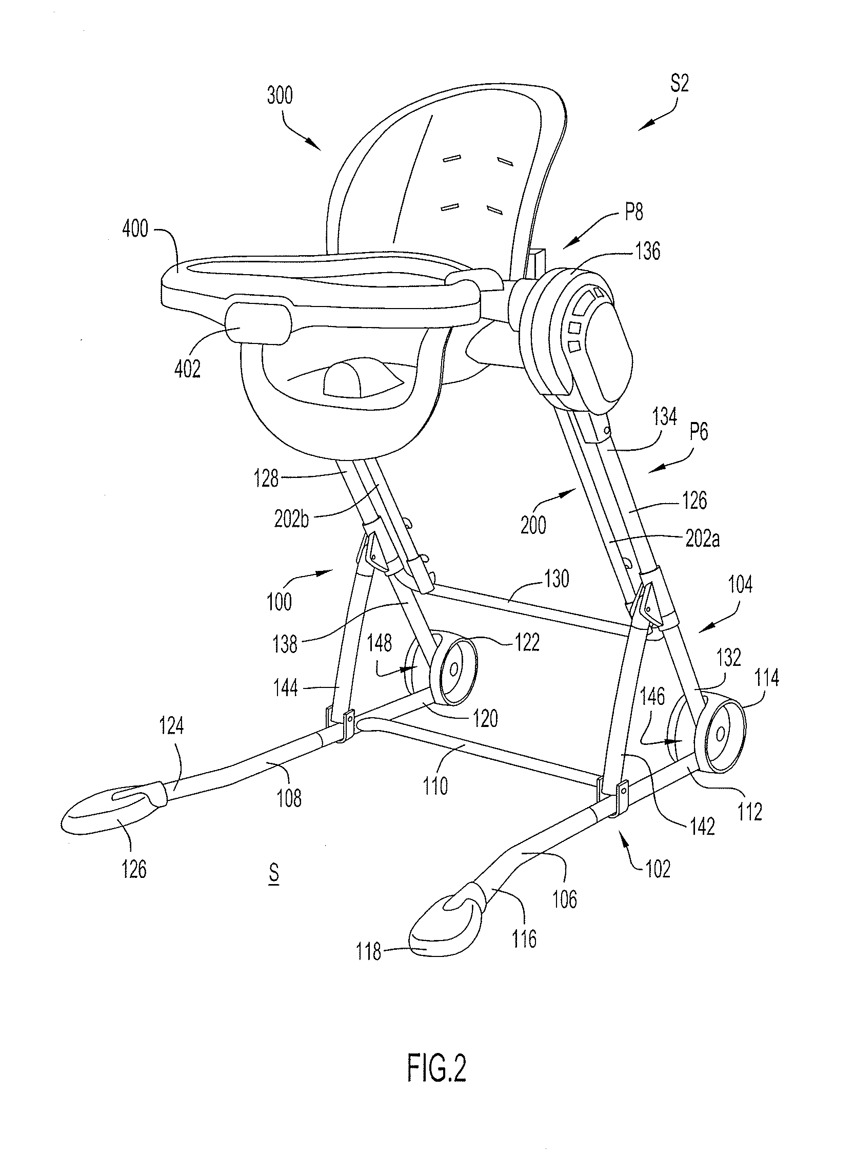 Reconfigurable Infant Support Structure